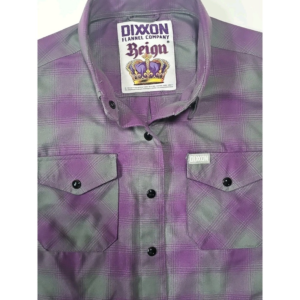 Dixxon Flannel Company "Reign" Women's Size Small Queen Purple